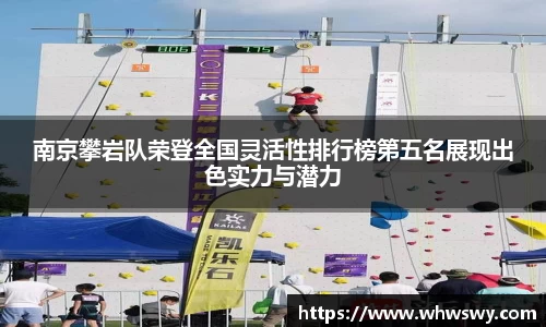 南京攀岩队荣登全国灵活性排行榜第五名展现出色实力与潜力